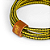 Cabo de Carregamento Harry Potter Lufa-Lufa USB-C para USB-C Amarelo - Imagem 2