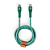 Cabo de Carregamento Harry Potter Sonserina USB-C para USB-C Verde - Imagem 3