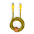 Cabo de Carregamento Harry Potter Lufa-Lufa Lightning para USB-C Amarelo - Imagem 3