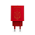 Fonte de Carregador Harry Potter Grifinória USB-C 33W Vermelho - Imagem 1