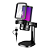 Microfone Gamer Maono DGM20 GamerWave Com Suporte RGB Preto - Imagem 1