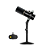 Microfone Gamer Maono PD200W Hybrid Com Suporte de Mesa Preto - Imagem 1