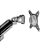 Suporte de Monitor Elements Aice Preto - Imagem 3