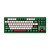 Teclado Mecânico Akko TAC87 Tri Mode RGB Matcha Red Bean Verde - Imagem 6