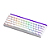 Teclado Magnético Gamer Veekos Shine60 HE SP ARGB Branco - Imagem 3