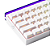 Teclado Magnético Gamer Veekos Shine60 HE SP ARGB Branco - Imagem 5