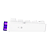 Teclado Magnético Gamer Veekos Shine60 HE SP ARGB Branco - Imagem 6