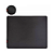 Mousepad Gamer Pcyes Infusão de Vidro Obsidian 500x400mm Preto - Imagem 1