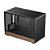 Gabinete Gamer DeepCool CH260 Wood Micro-ATX Sem Fans Preto - Imagem 1