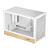 Gabinete Gamer DeepCool CH260 Wood Micro-ATX Sem Fans Branco - Imagem 1