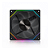 Fan Round5 Nordwind Reverse 120mm PWM ARGB Preto - Imagem 5