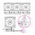 Fan Round5 Nordwind Reverse 120mm PWM ARGB Preto - Imagem 7