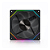 Fan Round5 Nordwind Forward 120mm PWM ARGB Preto - Imagem 3