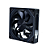 Fan Round5 Nordwind Forward 120mm PWM ARGB Preto - Imagem 5