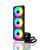 Water Cooler Gamer Round5 Boreah 360 ARGB Com Display Preto - Imagem 2