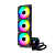 Water Cooler Gamer Round5 Boreah 360 ARGB Com Display Preto - Imagem 4