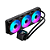 Water Cooler Gamer Round5 Boreah 360 ARGB Com Display Preto - Imagem 5