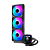 Water Cooler Gamer Round5 Boreah 360 ARGB Com Display Preto - Imagem 6