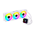 Water Cooler Gamer Round5 Boreah 360 ARGB Com Display Branco - Imagem 6