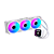 Water Cooler Gamer Round5 Boreah 360 ARGB Com Display Branco - Imagem 7