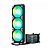 Water Cooler Tryx Panorama SE 360mm Display Curvo ARGB Preto - Imagem 3