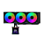 Water Cooler Gamer Lian Li Hydroshift II 360CL Com Tela LCD ARGB Preto - Imagem 1
