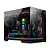 Gabinete Gamer Kalkan Saga Mid Tower ATX RGB Preto - Imagem 1