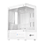 Gabinete Gamer Kalkan Hakon Mid Tower m-ATX Branco - Imagem 2