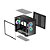 Gabinete Gamer Ocypus Iota C50 Curve ATX ARGB Digital Com Fan Preto - Imagem 7