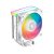 Cooler Para Processador DeepCool AG400 WH ARGB V2 Branco - Imagem 1