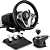 Volante Kalkan G500 Pro Racing Force Com Pedais e Câmbio Preto - Imagem 1