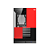 Gabinete Gamer Redragon Eternal ATX Sem Fans CA-612BR Preto e Vermelho - Imagem 3