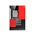 Gabinete Gamer Redragon Eternal ATX Sem Fans CA-612BR Preto e Vermelho - Imagem 6