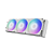 Water Cooler Gamdias Aura GL 360 Com Display Digital Branco - Imagem 8