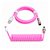 Cabo Duplo Enrolado Cooler Master KB-CMZ1 Magenta Rosa - Imagem 3