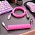 Cabo Duplo Enrolado Cooler Master KB-CMZ1 Magenta Rosa - Imagem 5
