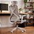 Cadeira Ergonômica Elements Aiven Branco e Cinza - Imagem 6