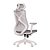 Cadeira Ergonômica Elements Aiven Branco e Cinza - Imagem 3