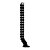 Organizador de Fios Spine Cable Elements Preto - Imagem 1