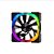 Fan Round5 Jetta Reverse ARGB PWM Preto - Imagem 3