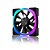Fan Round5 Jetta Reverse ARGB PWM Preto - Imagem 1