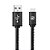 Cabo Turbo Militar Gshield USB-A Para Tipo C 1,5 Metros Preto - Imagem 1