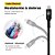 Cabo Survivor Gshield Tipo C Para Lightning 1.5m Preto - Imagem 3