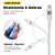 Cabo Survivor Gshield USB-A Para Lightning 1.5m Branco - Imagem 3