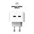 Carregador de Parede Gshield Turbo Duplo Tipo C 35W Branco - Imagem 2