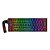 Teclado Redragon Magnetico Fizz RGB Switch AmberMag Linear Preto - Imagem 1