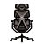 Cadeira Ergonômica Elements Gamer Vector Full Mesh Até 140kg Ergogamer Preto e Cinza - Imagem 3