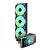 Water Cooler Gamer DeepCool Vision LT360 ARGB Preto - Imagem 2