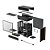 Gabinete Gamer DeepCool CL660 Mid Tower ATX Com Fans ARGB Madeira Preto - Imagem 11