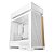 Gabinete Gamer DeepCool CL660 Mid Tower ATX Com Fans ARGB Madeira Branco - Imagem 1